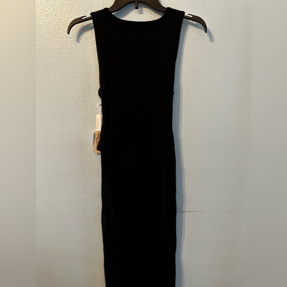 NWT -  Good American Ribbed Belted Dress - Picture 3 of 8